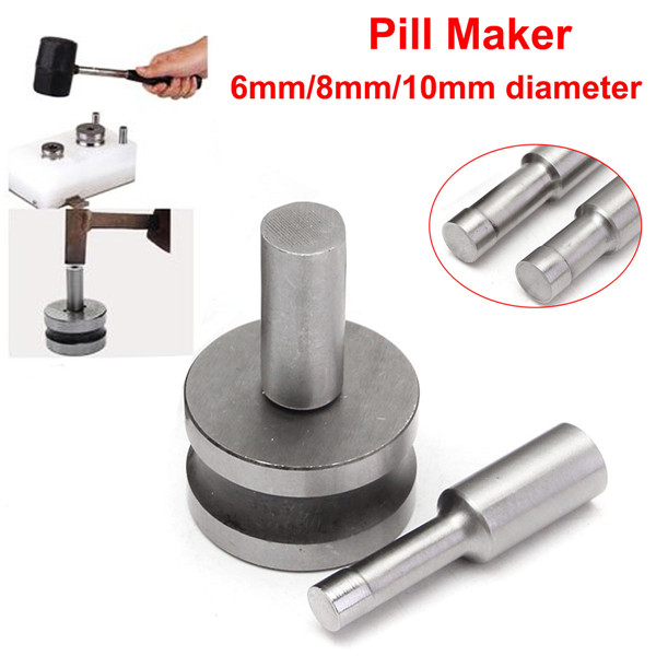 Lfheper Stamp Die Punch Mold 10mm Die Punch for TDP 0/1.5 Round Arc Press Equipment Stamping & Punching 