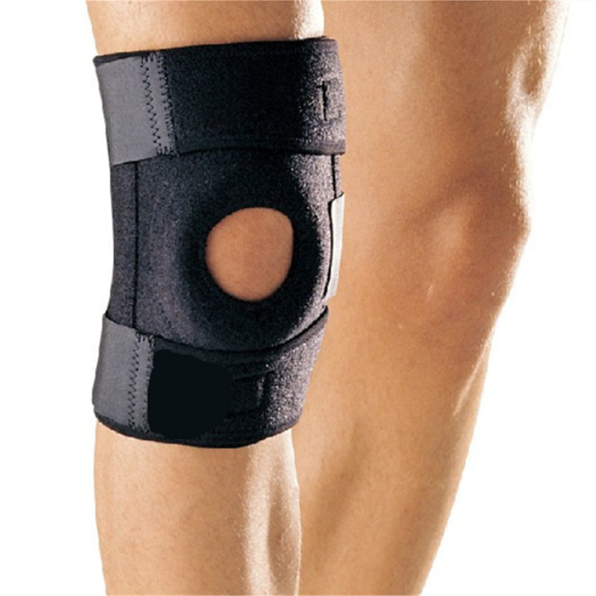 

Adjustable Sports Gym Elastic Knee Support Brace Strap Guard Injury Pain Relief