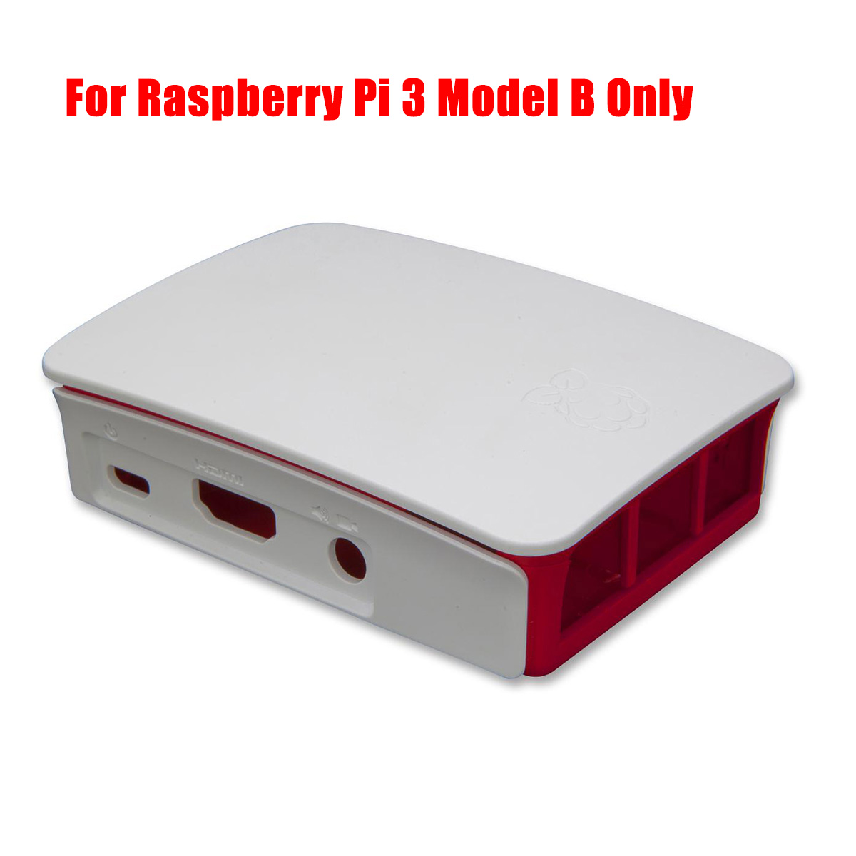 White Enclosure Protective Case For Raspberry Pi 3 Model B 5