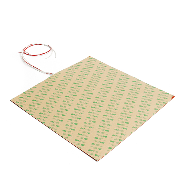 220V 40x40CM 750W Waterproof Thermostor Silicone Heated Bed Heating Pad For 3D Printer 9
