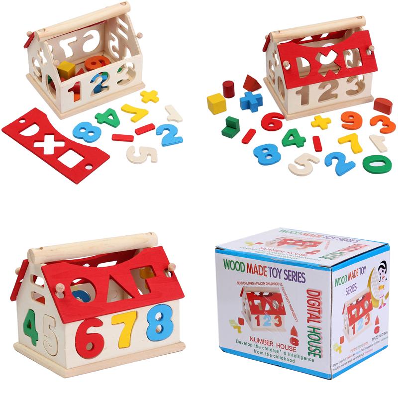 Wooden Educational Toy Children Kids Developmental Music Math Study With Joy Gift - Photo: 8