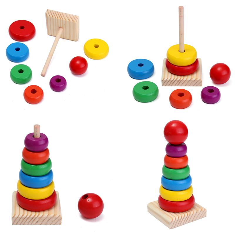 Wooden Educational Toy Children Kids Developmental Music Math Study With Joy Gift - Photo: 6