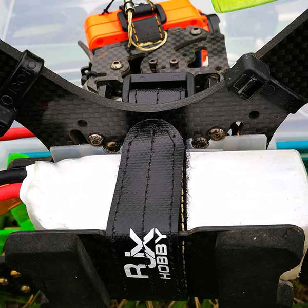 RJX Hobby Magic Tape Bulletproof Vest Material Tie Down Strap for RC Battery - Photo: 6
