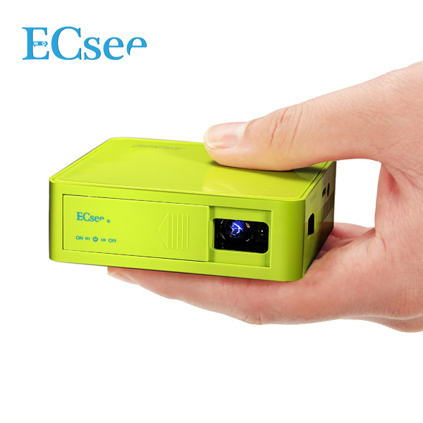 ECsee ES130 Mini DLP 1080P Projector Home Theater