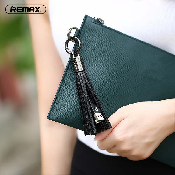 Remax Leather Tassel Fast Charging Micro USB Cable 