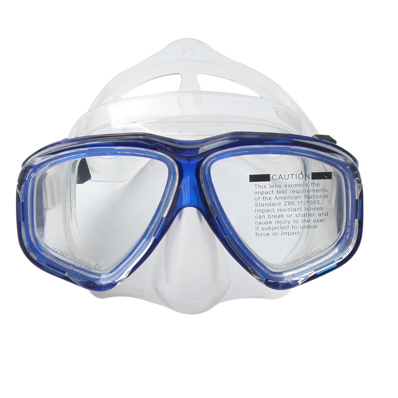 

Anti-fog Waterproof Diving Swim Goggles Diving Glasses Face Mask Eyewear Tempered Glass Lens