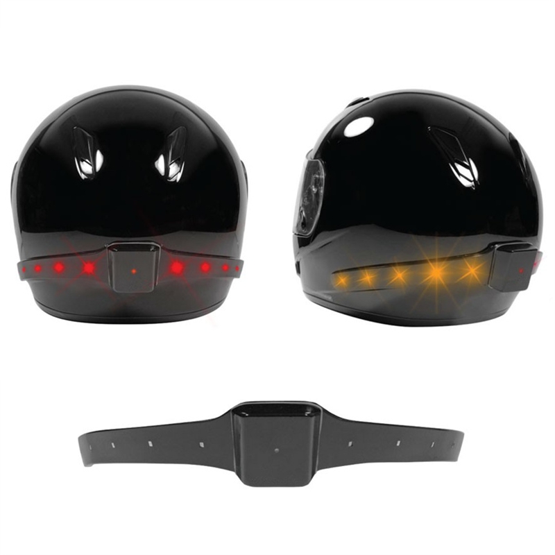 Wireless Helmet Running Brake Turn Signal Light