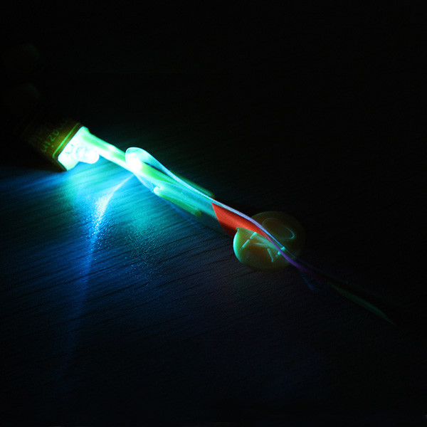 5PCS Amazing Toy LED Flash Rubber Band Helicopter Arrows For Kids - Photo: 4