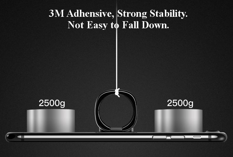 Baseus Universal 360° Adjustable Collapsible Desktop Bracket Ring Holder for iPhone Samsung Xiaomi