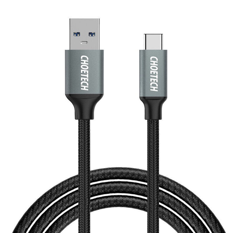 

CHOETECH 2.4A Type C USB 3.0 Quick Charge Nylon Data Cable for Samsung Note 7 Huawei P9 Xiaomi 5