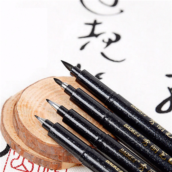 

Manuscript Calligraphy Shodo Brush Ink Pen Writing Drawing Can Add Ink