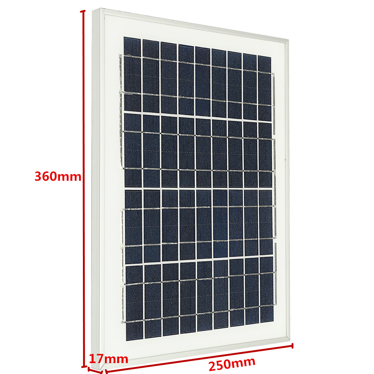 18V 10W Solar Panel For Outdoor Fountain Pond Pool Garden Submersible Water Pump With Crocodile Thre 12