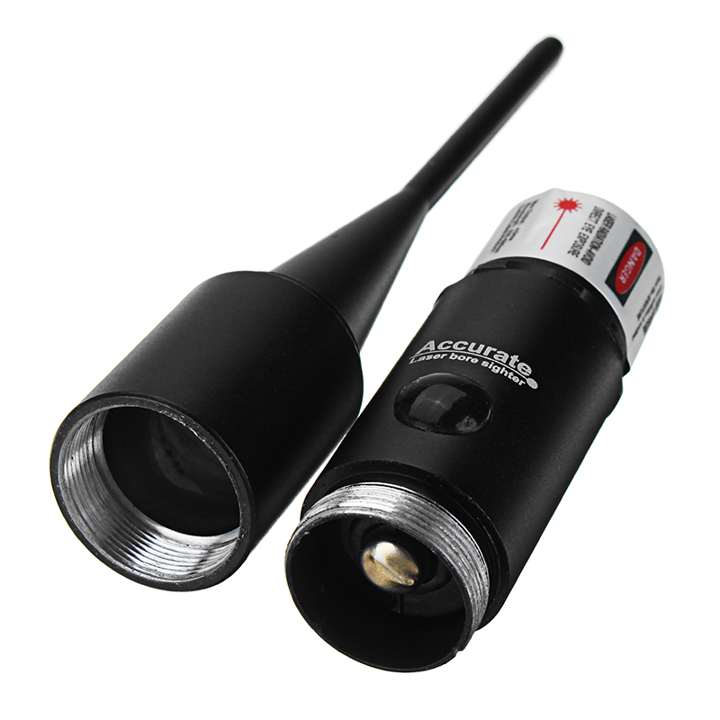 Red Dot Laser Bore Sighter .177 to .50 Caliber Sighting Positioning Ultimate Laser Boresighter Kit 17