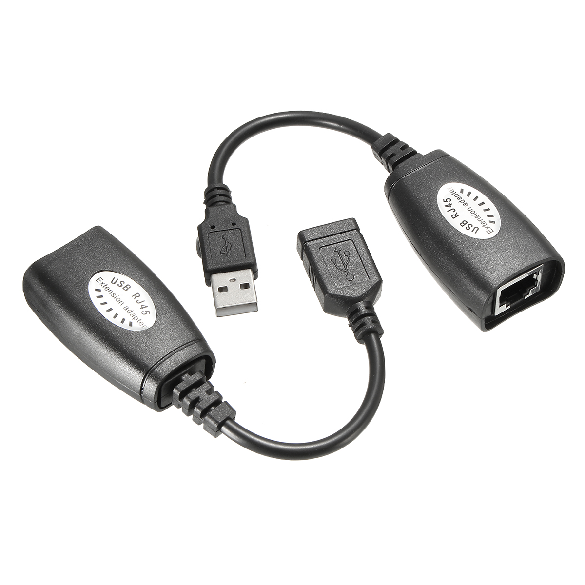 USB 2.0 to CAT5E CAT6E RJ45 LAN Modem Extension Extender Adaptor for Webcam XBOX 5