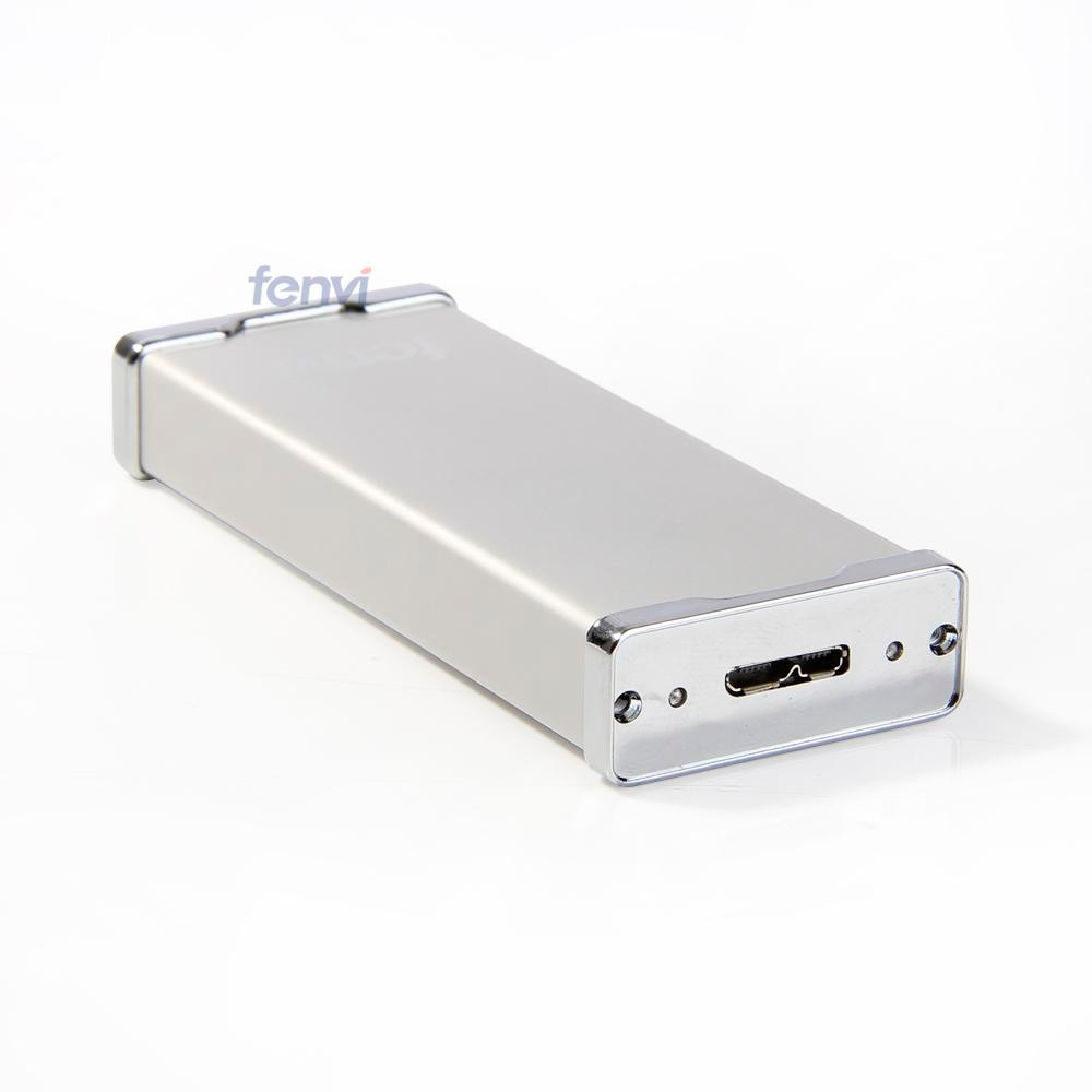 

Fenvi Mini PCI-E MSATA SSD To USB 3.0 SSD Enclosure External Hard Drive Case