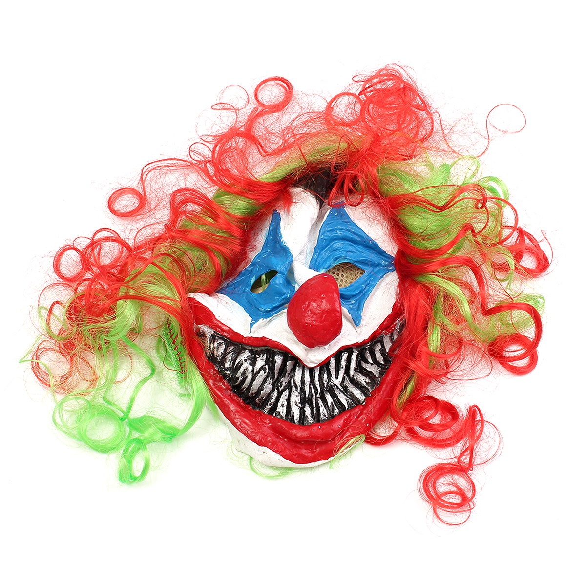 New Halloween Mask Creepy Clown Head Adult Costume Party Fancy Prop Random Colo - Photo: 3