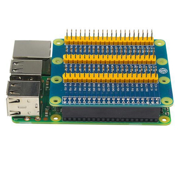 Expansion Board GPIO With Screw & Nut & Adhesinverubber Feet & Nylon Fixed Seat For Raspberry Pi 2/3 15