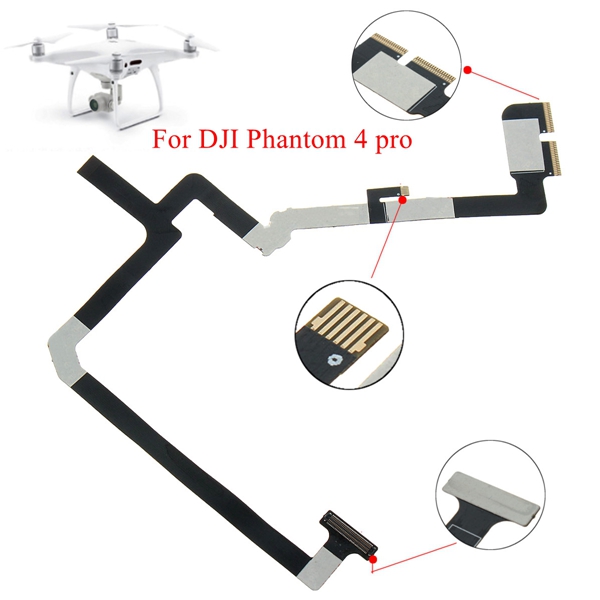 Flexible Gimbal Flat Ribbon Flex Cable + Yaw Bracket for DJI Phantom 4 Pro - Photo: 2
