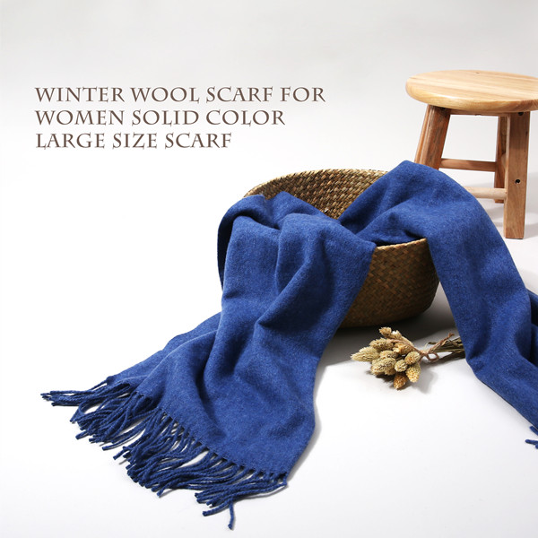 LYZA 200CM Women Winter Wool Warm Scarf Shawl