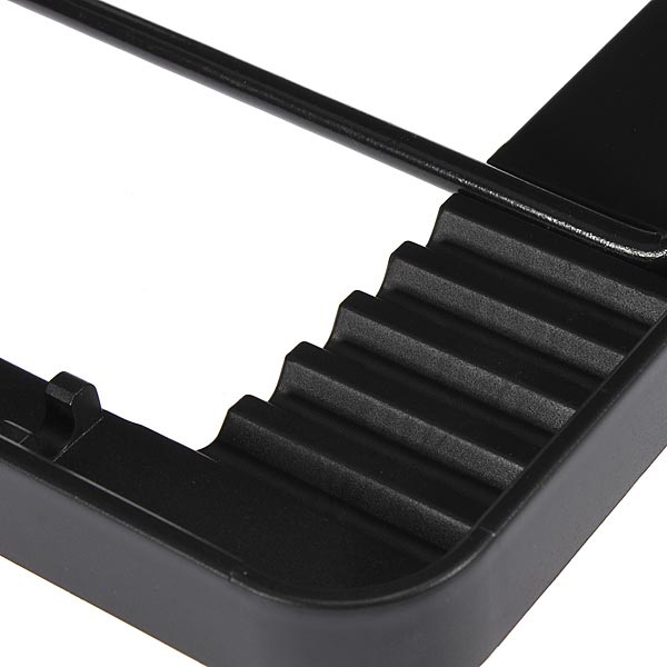 5 Fans LED USB Cooling Adjustable Pad For Laptop Notebook 7-17inch 13