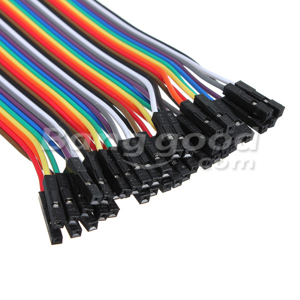 40pcs 20cm Male To Female Jumper Cable Dupont Wire For Arduino 11