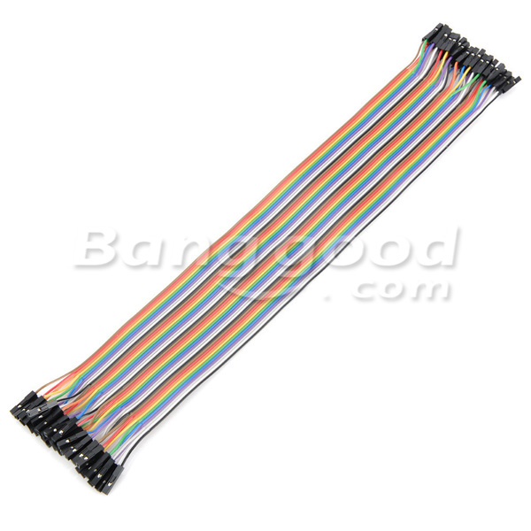 120pcs 30cm Female To Female Breadboard Wires Jumper Cable Dupont Wire 5