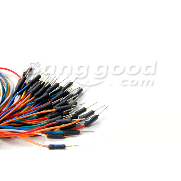 65pcs Male To Male Breadboard Wires Jumper Cable Dupont Wire Bread Board Wires 5