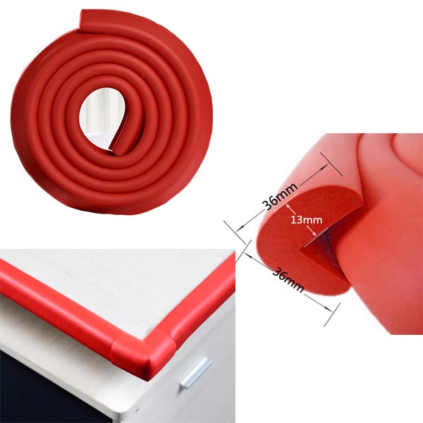 200CM Thicken Baby Safety Rubber Corner Protector Edge Cushion