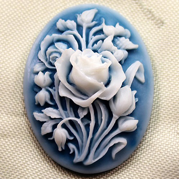 Silicone rose flower mould