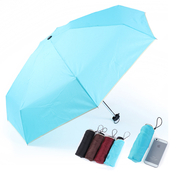 

Mini Ultra light Rain Shine Anti UV Folding Emergency Umbrellas