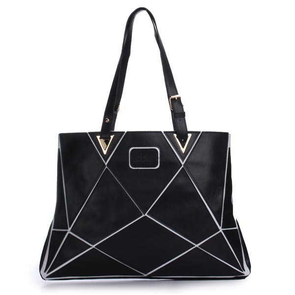 Extra 10% Discount  For PU Leather Patchwork Handbag Shoulder Bag by HongKong BangGood network Ltd.