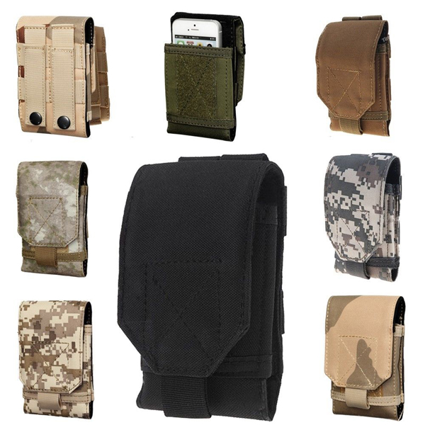 Extra $2 OFF For Universal Army Camo Portable Bag Waist Pack Pouch For Mobile Phone by HongKong BangGood network Ltd.