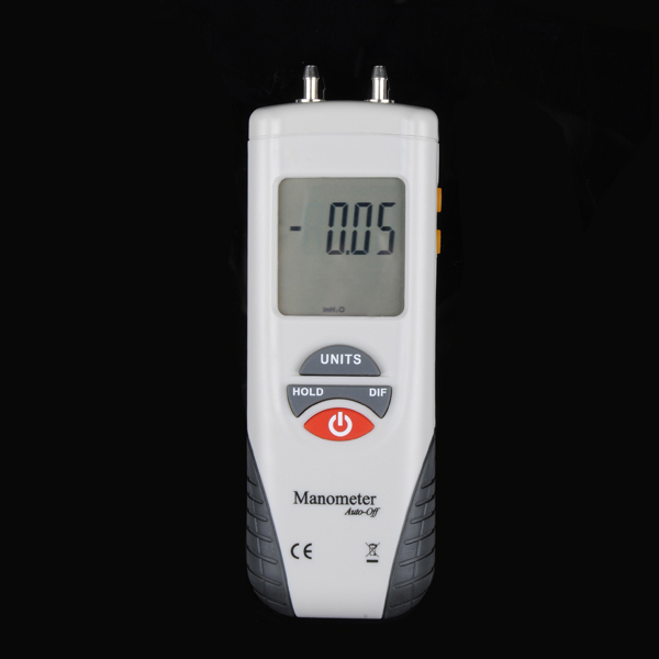 HT-1890 LCD Digital Differential Air Pressure Meter Manometer