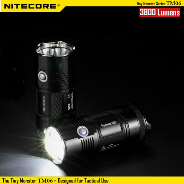 Extra 40% OFF Nitecore TM06 4x CREE XM-L2 U2 3800LM Tactical LED Flashlight by HongKong BangGood network Ltd.