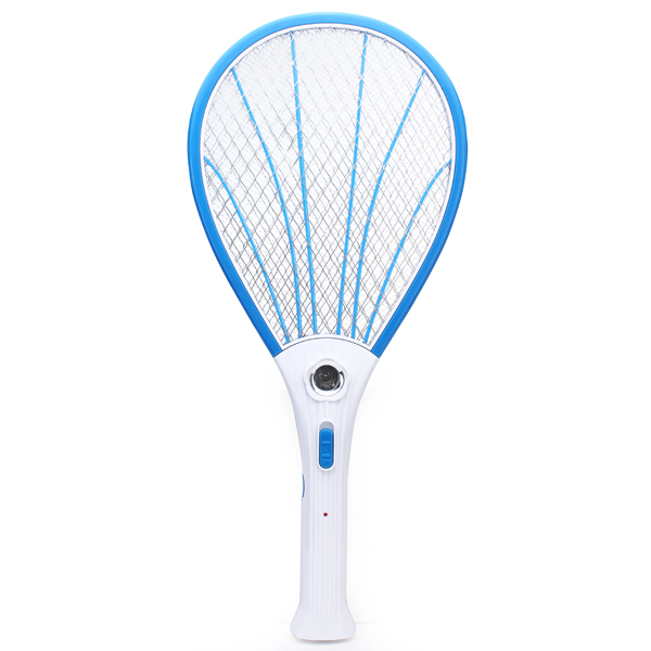 

Rechargeable Electric Mosquito Fly Pest Killer Zapper Racket with LED