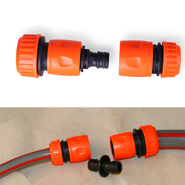 
1/2 Or 3/4 Inch Garden Water Hose Extend Fast Connectorand 2.4A Micro USB Cable 