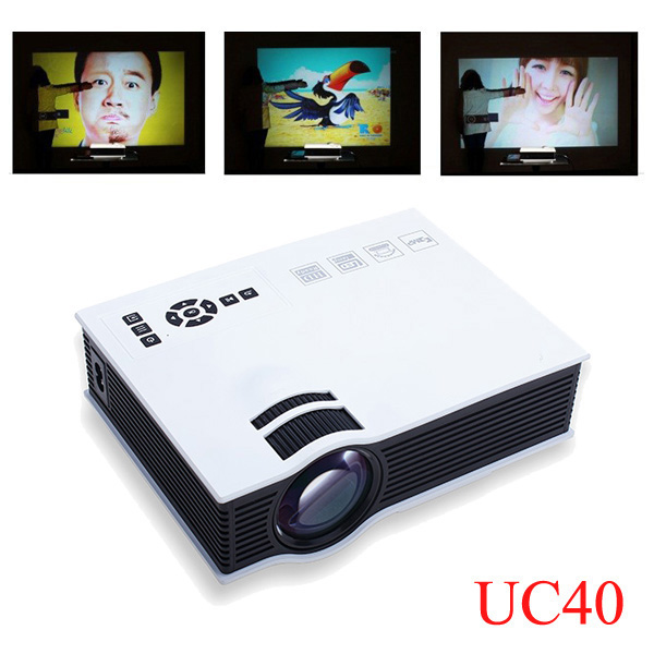 UC40 Mini 1080P HD LED Portable Projector