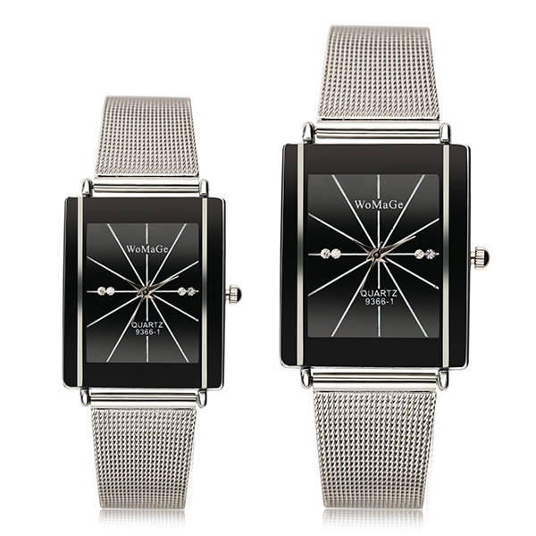 WOMAGE 9366-1 Couple Watch