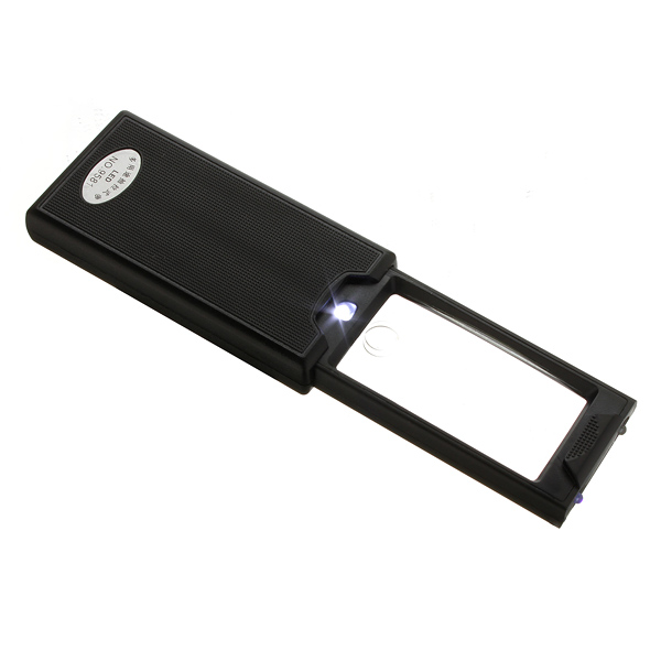 

2.5X 45X Pullout LED Pocket Magnifier Loupe