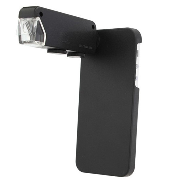 

60X To 100X Zoom Microscope With Protective Case For iPhone 5