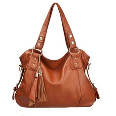 Women Elegant Tassel Bags Vintage Handbags Shoulder Bags Crossbody Bags