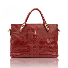 Women 3D Crocodile Pattern Handbags Ladies Elegant Shoulder Bags Crossbody Bags
