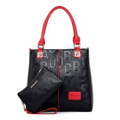 Women Geometry Handbag Ladies Elegant Bags Clutches Crossbody Bags Wallets 2 Pcs