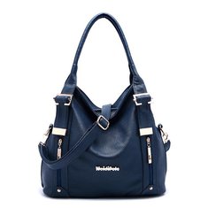 Women PU Leather Bucket Bags Handbags Ladies Vintage Shoulder Bags Crossbody Bags