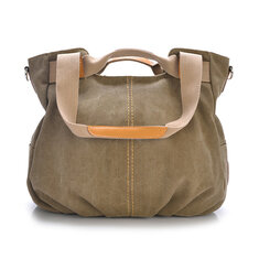 Canvas Casual Women Messenger Bags Vintage Handbag Shoulder Big Bag