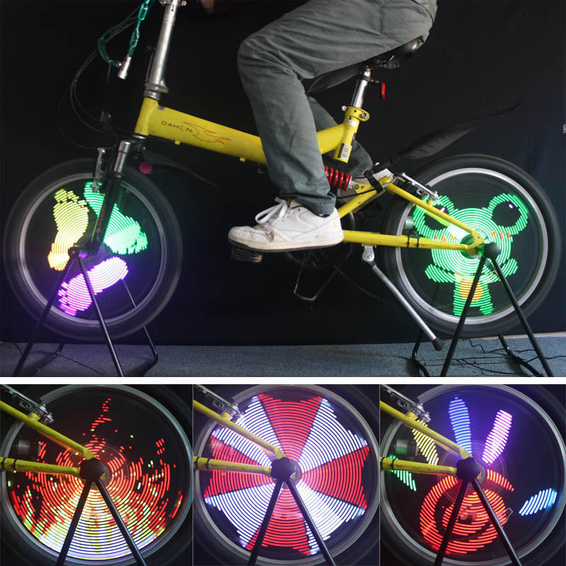 96 RGB LED Bicycle Bike Cycling Wheel Light