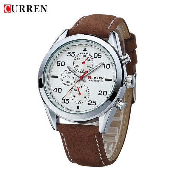CURREN 8156 Leather Watch