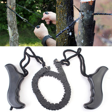 Garden Steel Alloy Trimming Saw Outdoor Portable Hand Chain