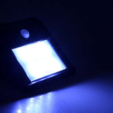 Solar Power 6 LED PIR Motion Sensor Light
