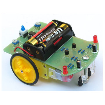 Tracking Robot Car Electronic DIY Kit With Reduction Motor